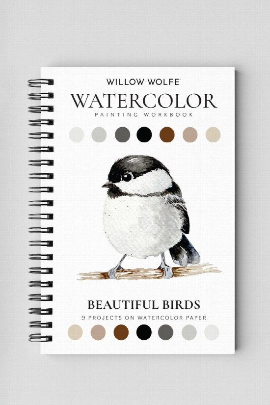 Beautiful Birds Watercolour Workbook